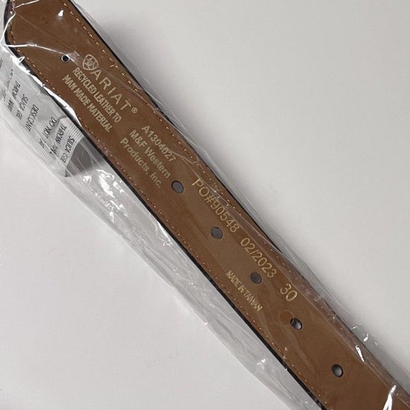 ARIAT Girls Rhinestone Sparkly Floral Belt - Picture 7 of 7